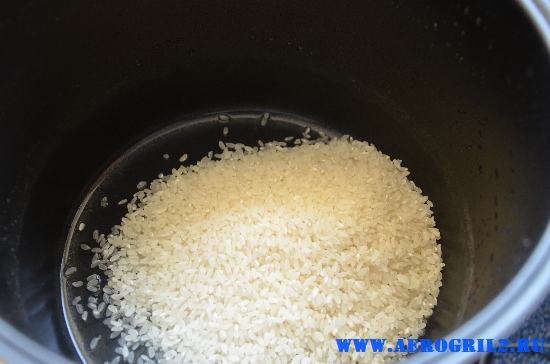 Рисовая каша с вишней